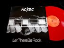 AC/DC LET THERE BE ROCK/ COLORED RED VINYL/AUSTRALIA PRESS LP