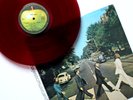 ORIGINAL 1969 RED VINYL THE BEATLES ABBEY ROAD LP APPLE JAPAN RARE