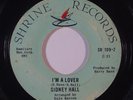 Northern Soul 45 SIDNEY HALL I'm A Lover/The Weekend on Shrine