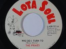 Deep Soul 45 PRIMES Who Do I Turn To/Gotta Go Now on Lota Soul VG++/NM