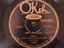 Okeh 41078 Louis Armstrong Hot 5  WEST END BLUES classic   JAZZ  78 rpm