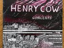 Henry Cow Concerts 2LP French France Import LM 1011 Avant-Garde Art Rock Rare