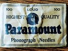 Paramount Records 78 Needles (Rare)