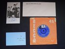 PETE BEST FOUR DEMO ' I'M GONNA KNOCK ON YOUR DOOR ' &  SIGNED FAN CLUB ITEMS
