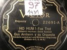 Gus Arnheim - 10” Victor Argentina Press 22691 - Ho Hum  / I'm gonna get you
