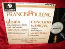 1961 UK NM* SAX 2445 ED1 B/S STEREO Francis Poulenc - Rosanna Carteri, Maurice D