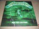 METALLICA -LTD EDITION RIDE THE LIGHTNING- AWESOME PRESS LP VINYL  BERNETT RARE