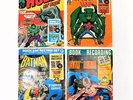 VTG DC Book & Record Sets Batman Spiderman Stacked Cards Robin Meets Man-Bat