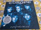 Europe ‎- Out Of This World 1988 LP Album Red Vinyl