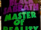 RARE MALAYSIA SINGAPORE BLACK SABBATH MASTER OF REALITY LP 6360 - 050