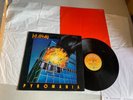 DEF LEPPARD...PYROMANIA.. RARE UK FIRST ISSUE ALBUM + INNER..VERS 2