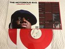Notorious B.I.G. Greatest Hits 2 LP VG+ Red Vinyl Records w/ Sleeve