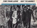 THE YARDBIRDS   For Your Love/Still I'm Sad   1965 Swedish 2-trk 7
