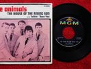 THE ANIMALS   HOUSE OF THE RISING SUN    1964 45 & PICTURE SLEEVE    ERIC BURDON