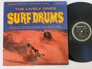 THE LIVELY ONES LP Surf Drums Del-Fi Mono Orig.