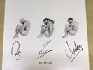 SIGNED-BIFFY CLYRO-LP-ELLIPSIS-AUTOGRAPHED BY THREE-MINT/MINT/UNPLAYED