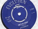 OTIS REDDING    SHE'S ALRIGHT / TUFF ENUFF    UK EVOLUTION   60s R&B/ SOUL