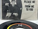 Rare Beatles Picture Sleeve Original 45 Vee Jay Please Please Me From Me To You