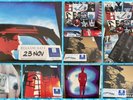 U2 ACHTUNG BABY FIRST PRESS NUDE SLEEVE PROMO STICKER+ 7