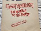 IRON MAIDEN The Number of the Beast LP Rare Peeruvian PROMO