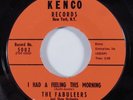 Doo Wop 45 FABULEERS I Had A Feeling This Morning KENCO HEAR a