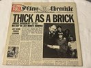 JETHRO TULL - Thick as A Brick - 1972  Vinyl Lp Album