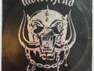 MOTORHEAD 1st PRESS WIK2 LP CHISWICK 1977 RARE SILVER PRINT COVER SIGNED VG+/VG