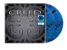 Creed - Greatest Hits Blue Marble Limited Vinyl 2 LP Etched D New Sealed Creases