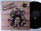 WAILERS Burnin' ISLAND LP VG+ gatefold bob marley h