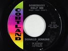 Northern Soul 45 - Donald Jenkins & Delighters - Somebody Help Me - Cortland VG+