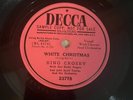Bing Crosby “White Christmas” 78 on DECCA Promo 23778…Holiday HIT SHINY E+