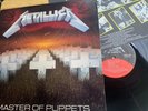 Metallica Master Of Puppets LP Vinyl Original 1986 Pressing VG/VG+ STERLING DMM