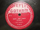 BLUES DAN PICKETT Baby, How Long? / You Got To Do Better GOTHAM 242  E+