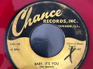 Doo Wop 45 - THE SPANIELS - Bounce / Baby It's You - Chance Red Wax G