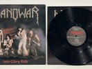 MANOWAR INTO GLORY RIDE VINYL 12'' RECORD MRI 169-666 1ST PRESS MEGAFORCE 1983