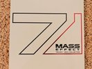 Mass Effect Trilogy Soundtrack VGM Tri Stripe N7 4X LP Vinyl Box Set And Slipmat
