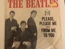 THE BEATLES VEE JAY VJ 581 Please Please Me/From Me To You with Picture Sleeve