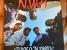 NWA Straight Outta Compton RARE Euro import gatefold vinyl 2LP