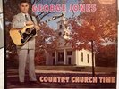 George Jones vinyl Album- Country Church Time Mono Black Labels VG+/VG+