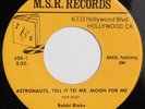 BOBBI BLAKE Astronauts Tell It To Mr Moon For Me M.S.R. 45 song poem HEAR