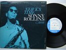 Sonny Rollins - Newk's Time - Blue Note 84001  Blue & White Liberty Pressing  EX