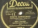 Bing Crosby - White Christmas / Let's Start the New Year Right - DECCA 78 RPM
