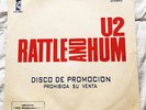 U2 Rattle and Hum LP  Rare Peeruvian PROMO