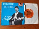 Ritchie VALENS 1941-1959 : Donna  FRENCH EP POLYDOR 21.901 BIEM + LANGUETTE