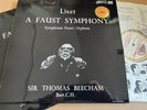 ASD 317/18 Liszt a Faust Symphony  Beecham RPO W/G 2 LP set