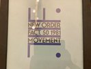 New Order First Issue 1981 Movement Vinyl FACT50 LP album Record