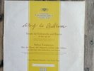 LP Enrico Mainardi - Beethoven Cello Sonate Carlo Zecchi / DGG LPM 18353 Tulip