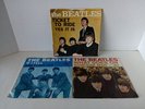 3X THE BEATLES Ticket to Ride/If I Fell/What Goes ON 45 RPMs Capitol - VG+ / VG