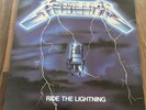 Metallica Ride The Lightning Vinyl LP 1984 Cat No. MFN27 With Inner Sleeve