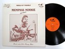 MEMPHIS MINNIE World of Trouble LP Classic Early 1950s Chicago Blues  Dh 732